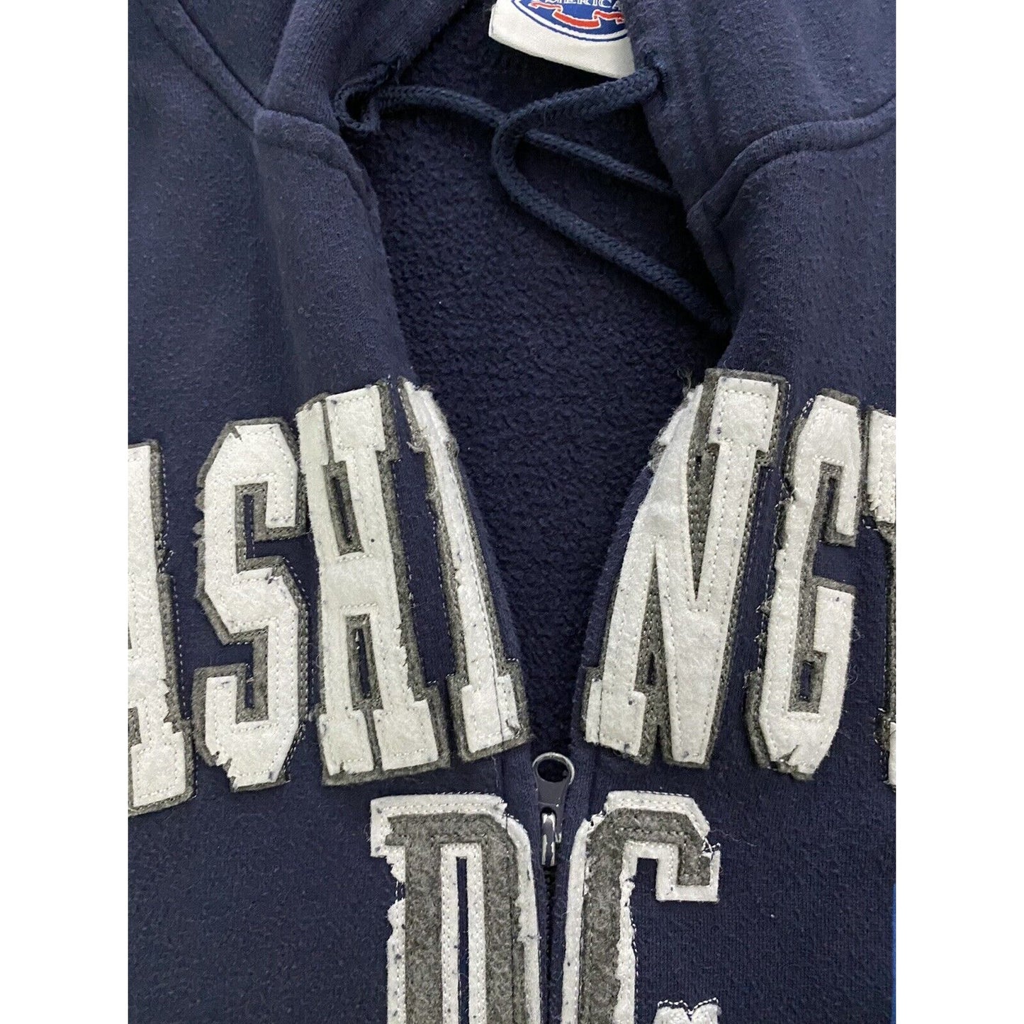 WASHINGTON DC USA est. 1790 America! Men’s Large Souvenir Hoodie Sweatshirt