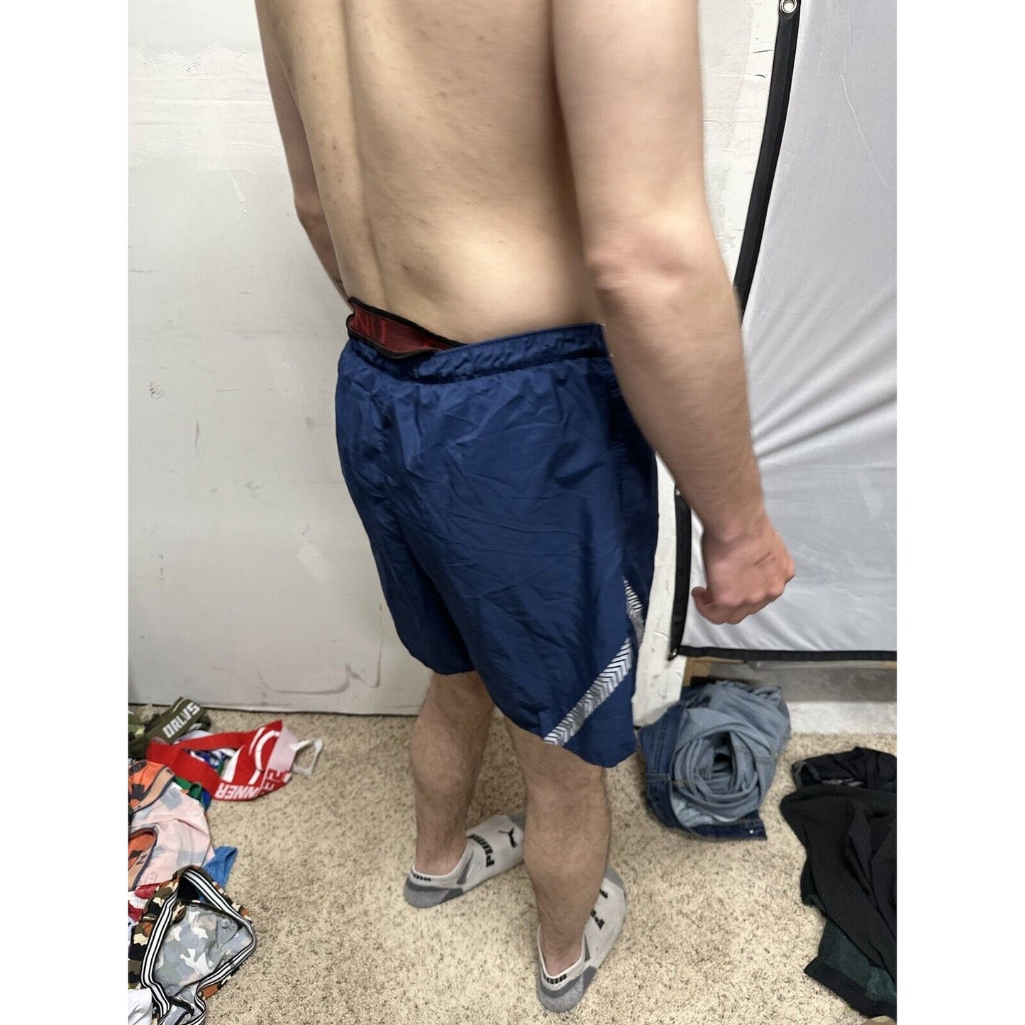 Men’s Blue Air Force iPtu Physical Fitness Training Shorts small
