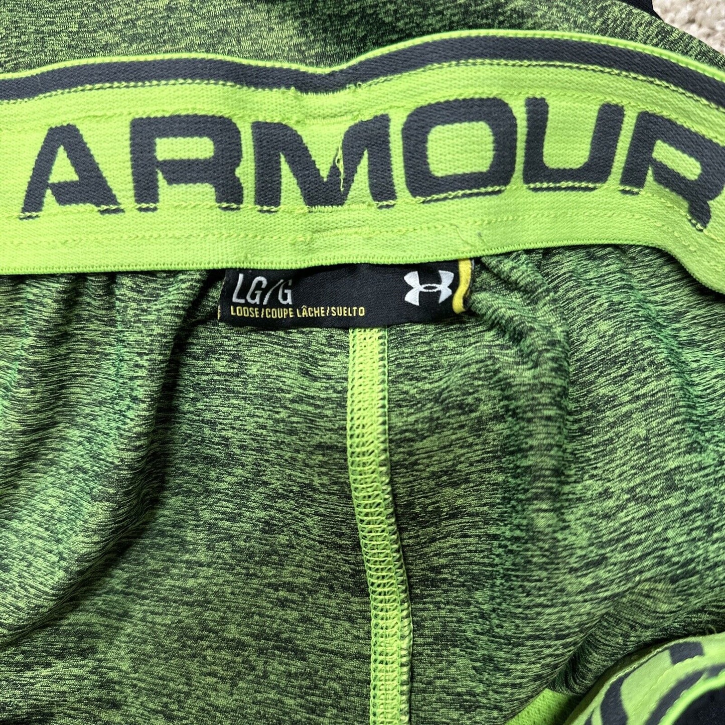 Men’s Green Large Under Armour Athletic Shorts