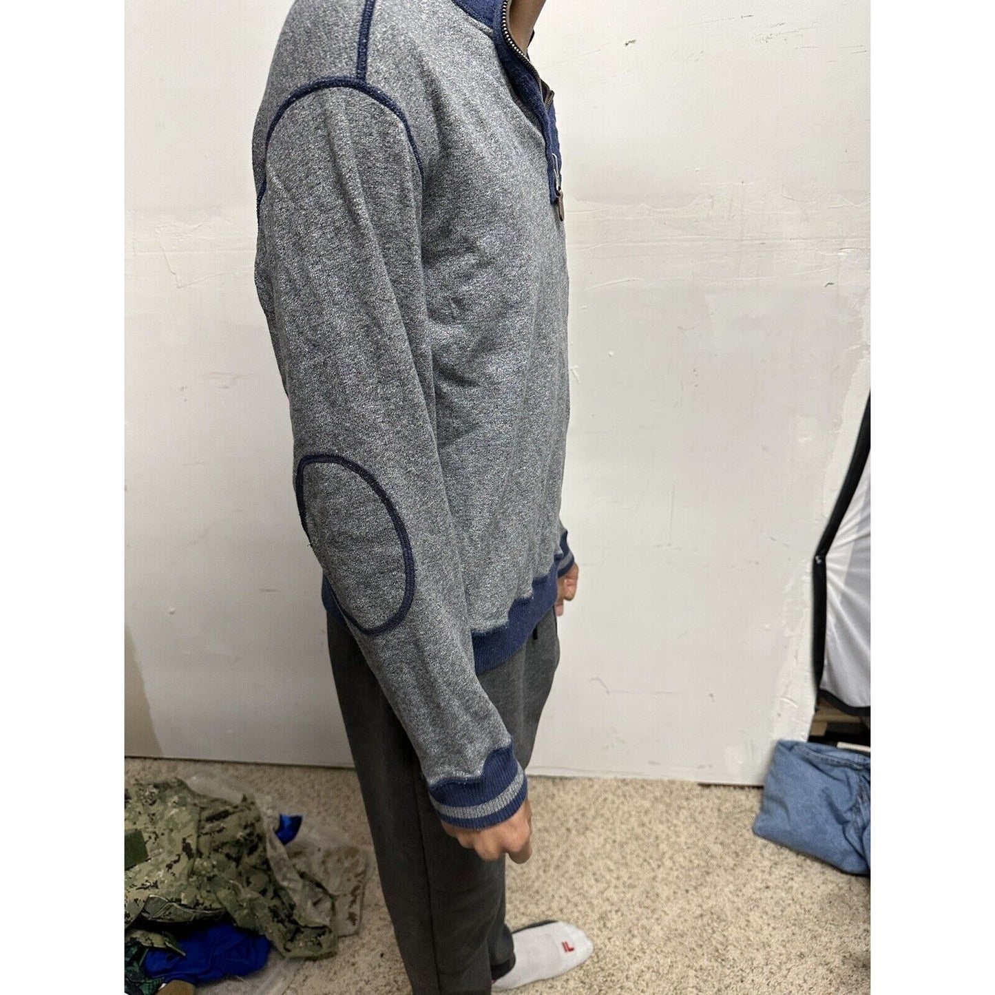Cali heritage pacific merchants size small gray hoodie