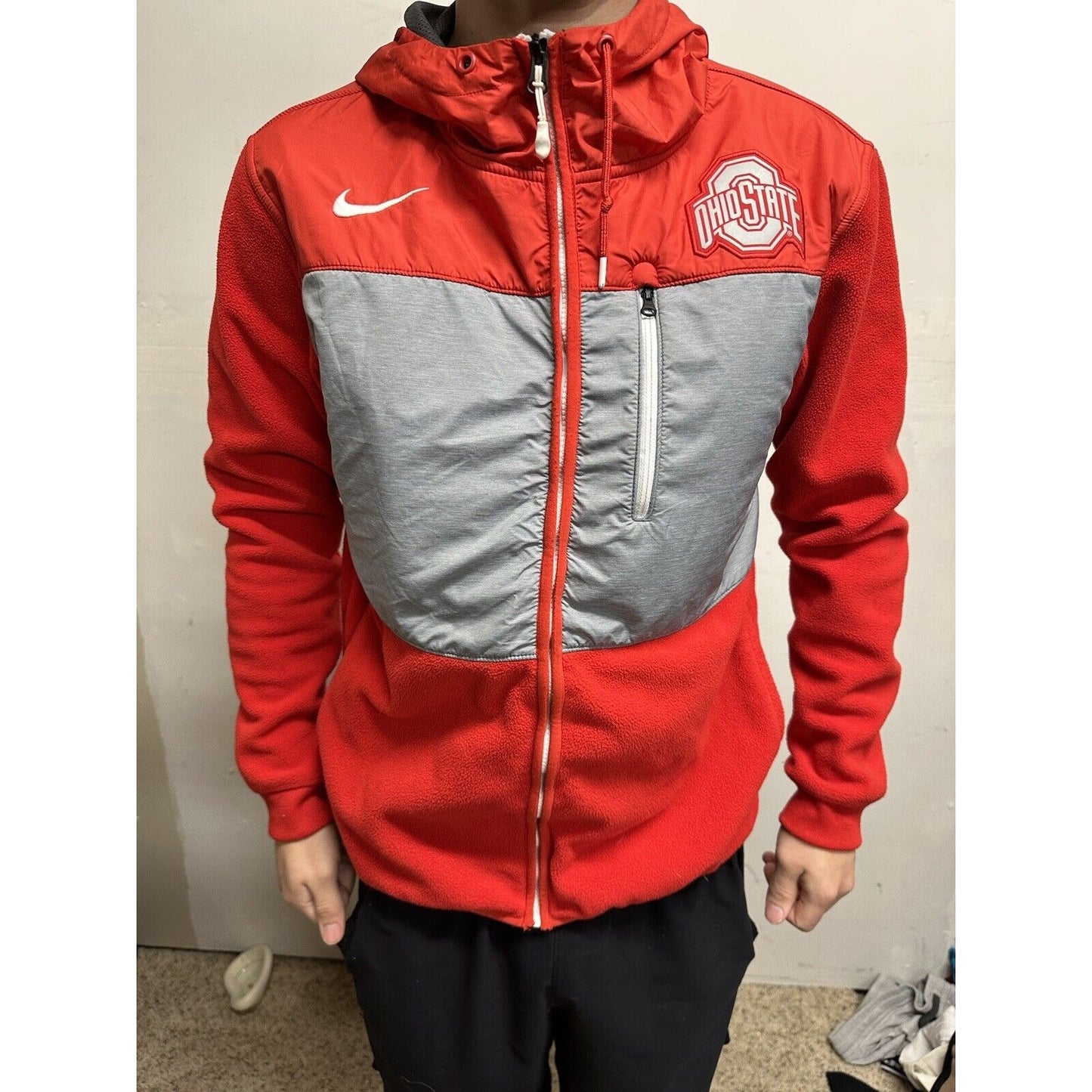Men’s Nike Medium Hoodie Full Zip Ohio State Jacket