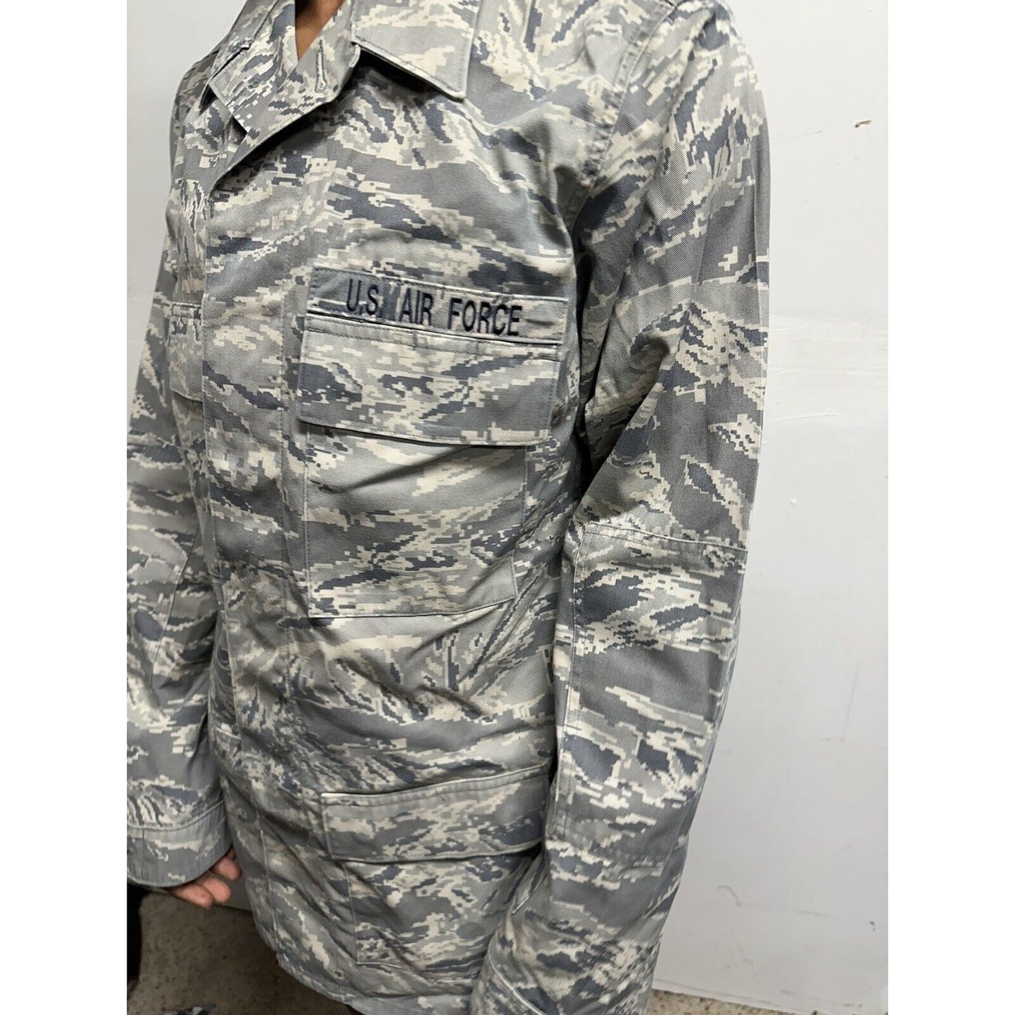 Men’s Civil Air Patrol USAF Abu Airman Battle Uniform Top Blouse Jacket 40XL