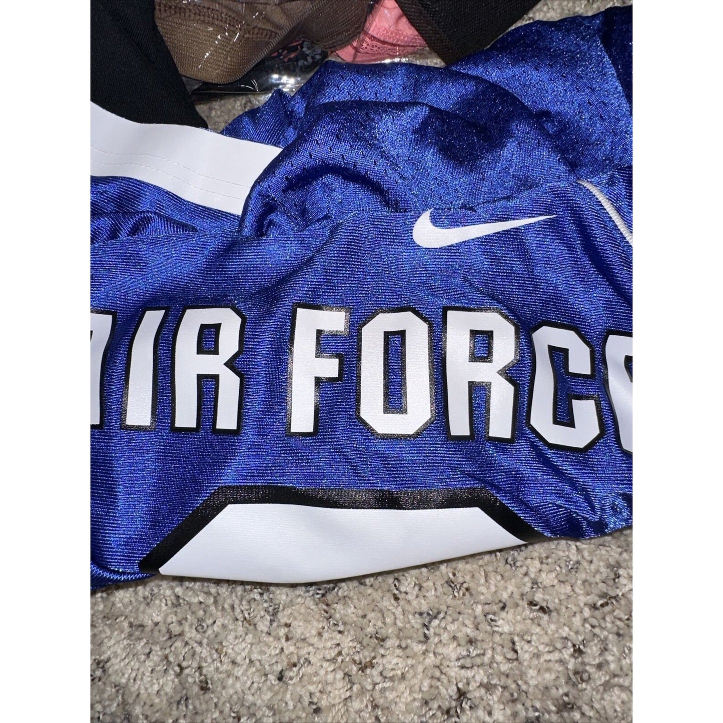 Men’s Air Force Falcons Team Nike Football Jersey Number 8 Medium