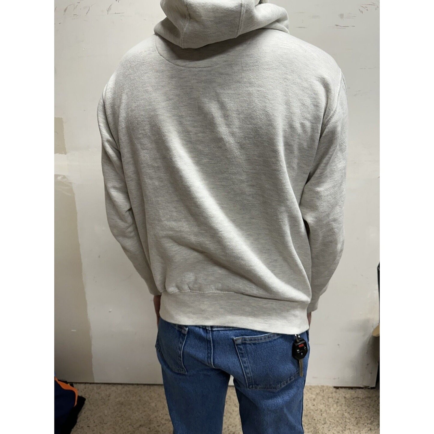 men’s city wear SF san francisco california hoodie white