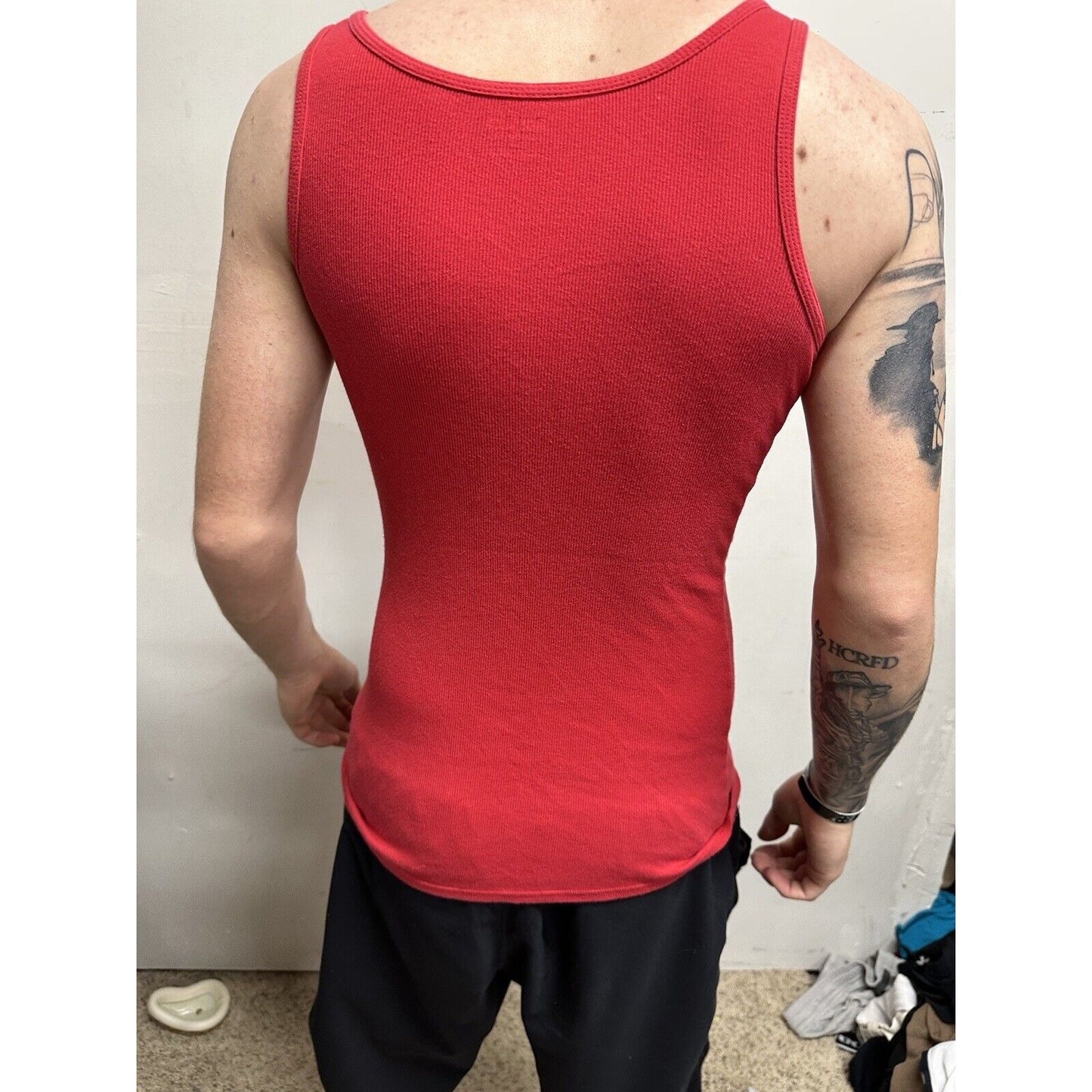 Men’s Large Red Mossimo Muscle Shirt Tank Top