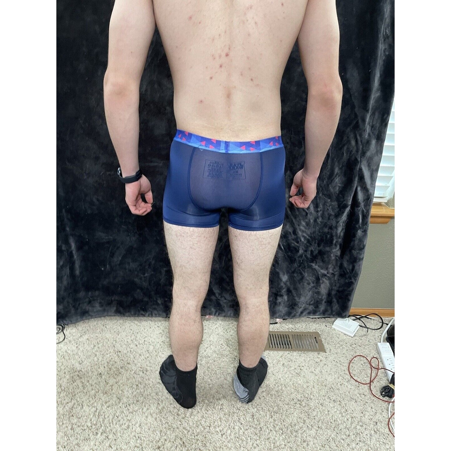 Boy’s Size 10 Dark Side Star Wars Compression Shorts Dark Blue