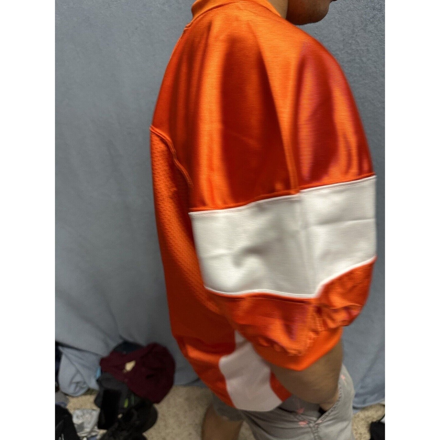 Men’s Orange Champro Sports Medium Football Jersey