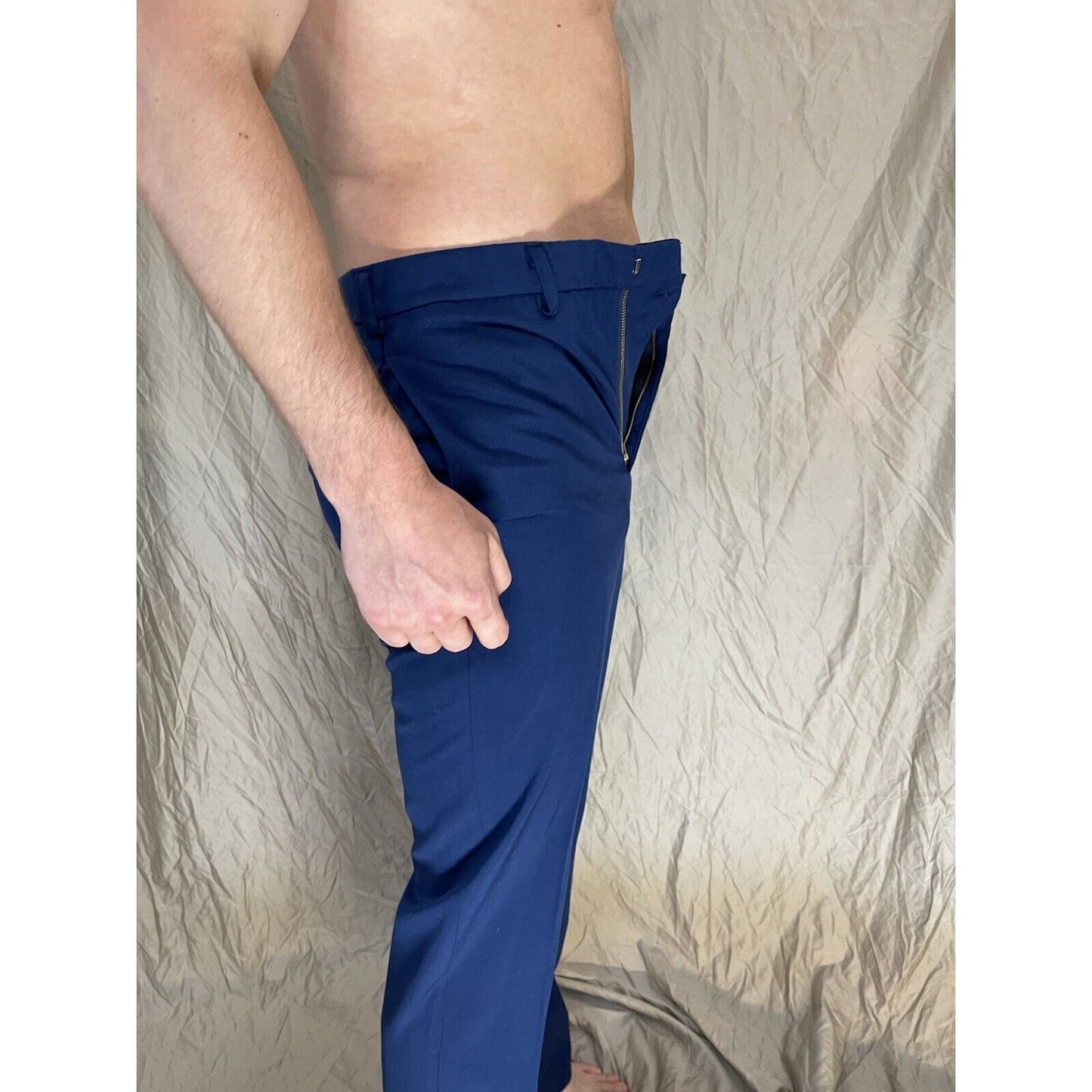 trouser cadet service 31L hanover uniform usafa pants blues air force