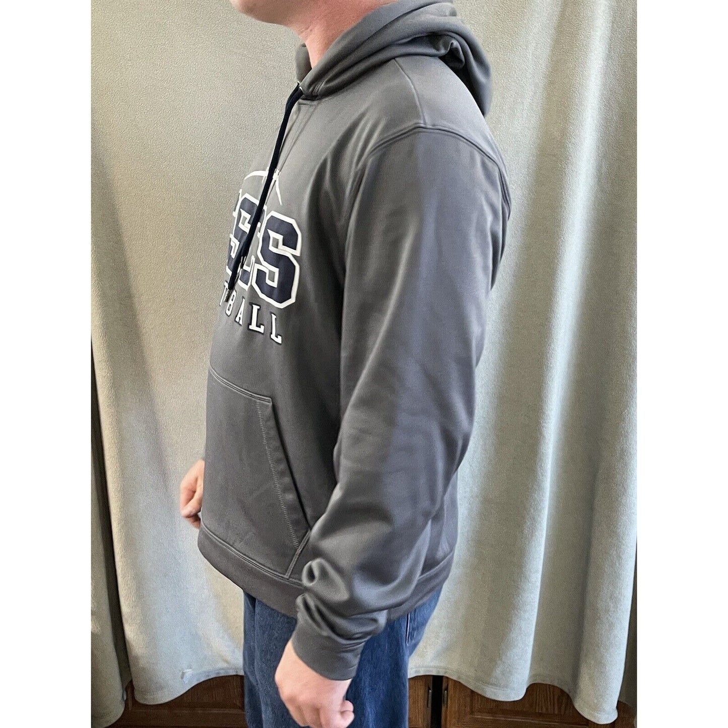 Sport Tek Men’s Large Hoodie Gray CSCS Football