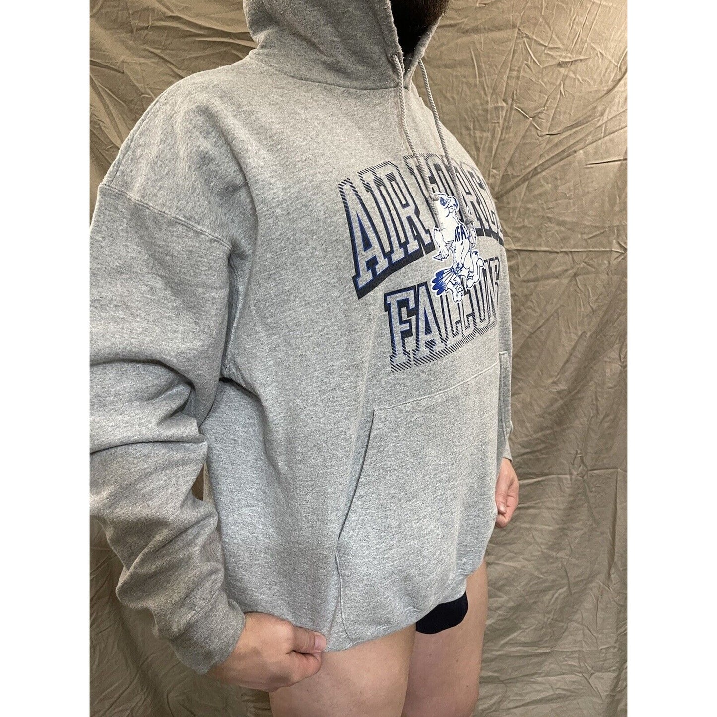 Men's Chanpion XXL Gray Air Force Academy Falcons pullover hoodie