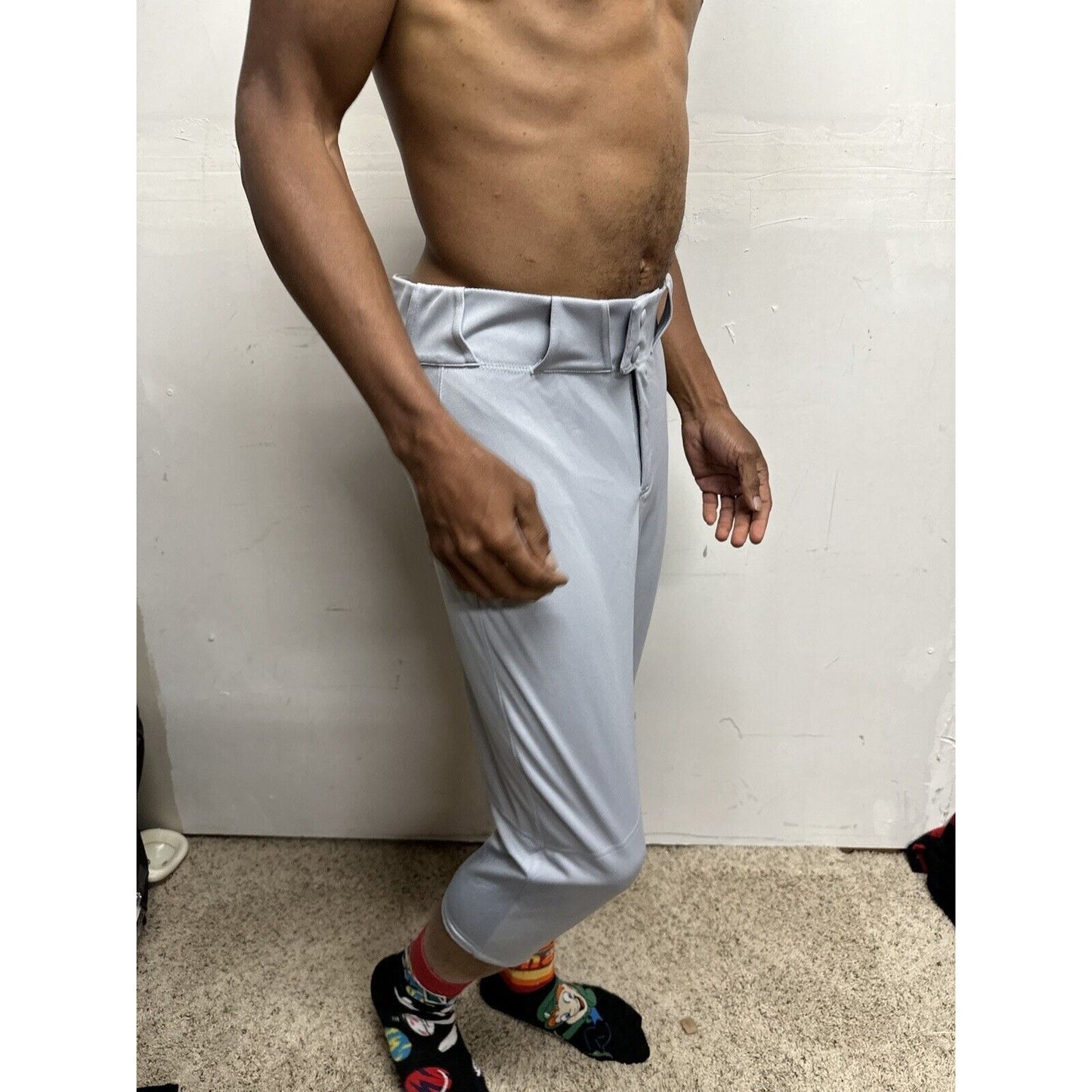 Men’s Gray Team Nike Large Baseball Pants