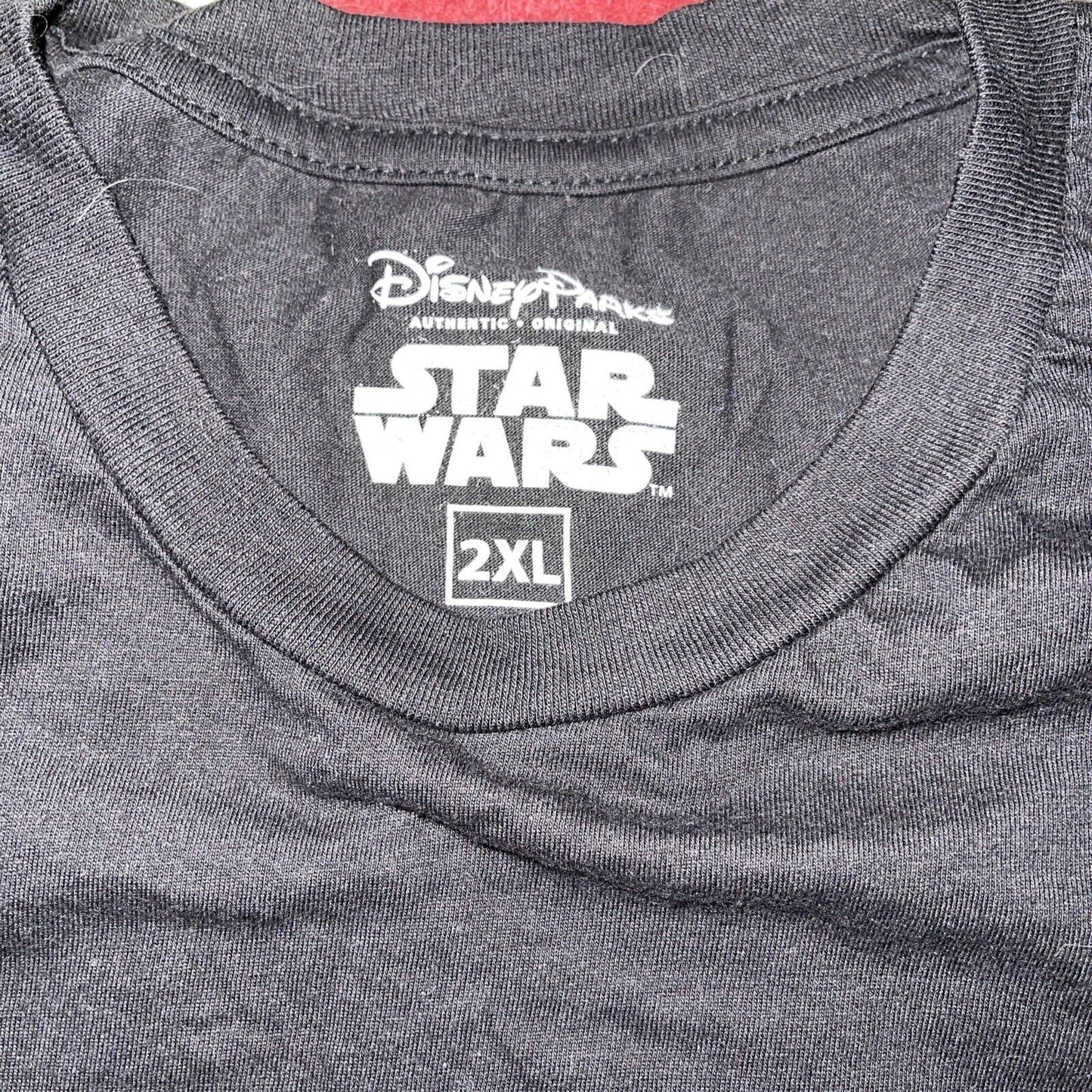Men’s 2XL Star Wars Disney Pixar Black T-shirt