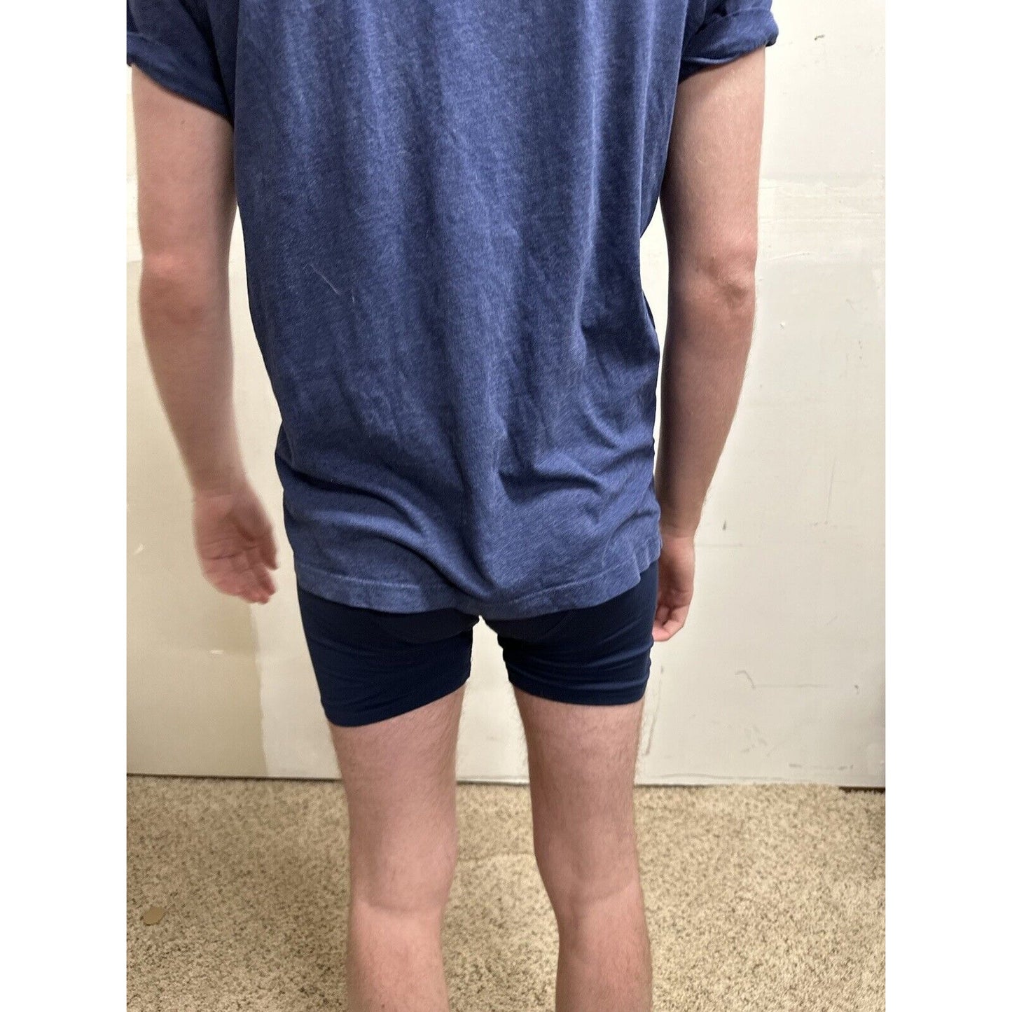 men’s hollister medium steel blue short sleeve tshirt