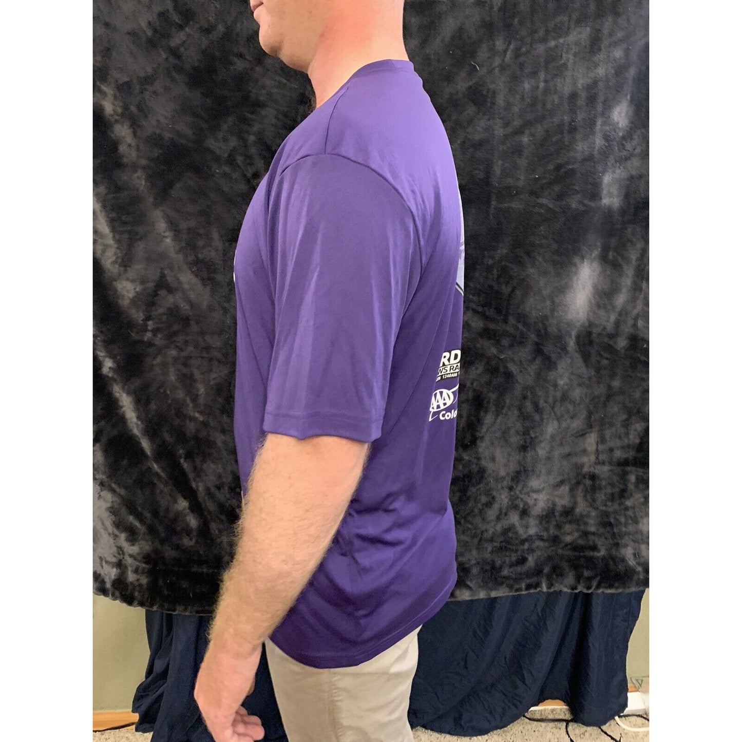 Colorado Rockies Moisture Wicking Sport-tek T-shirt Large