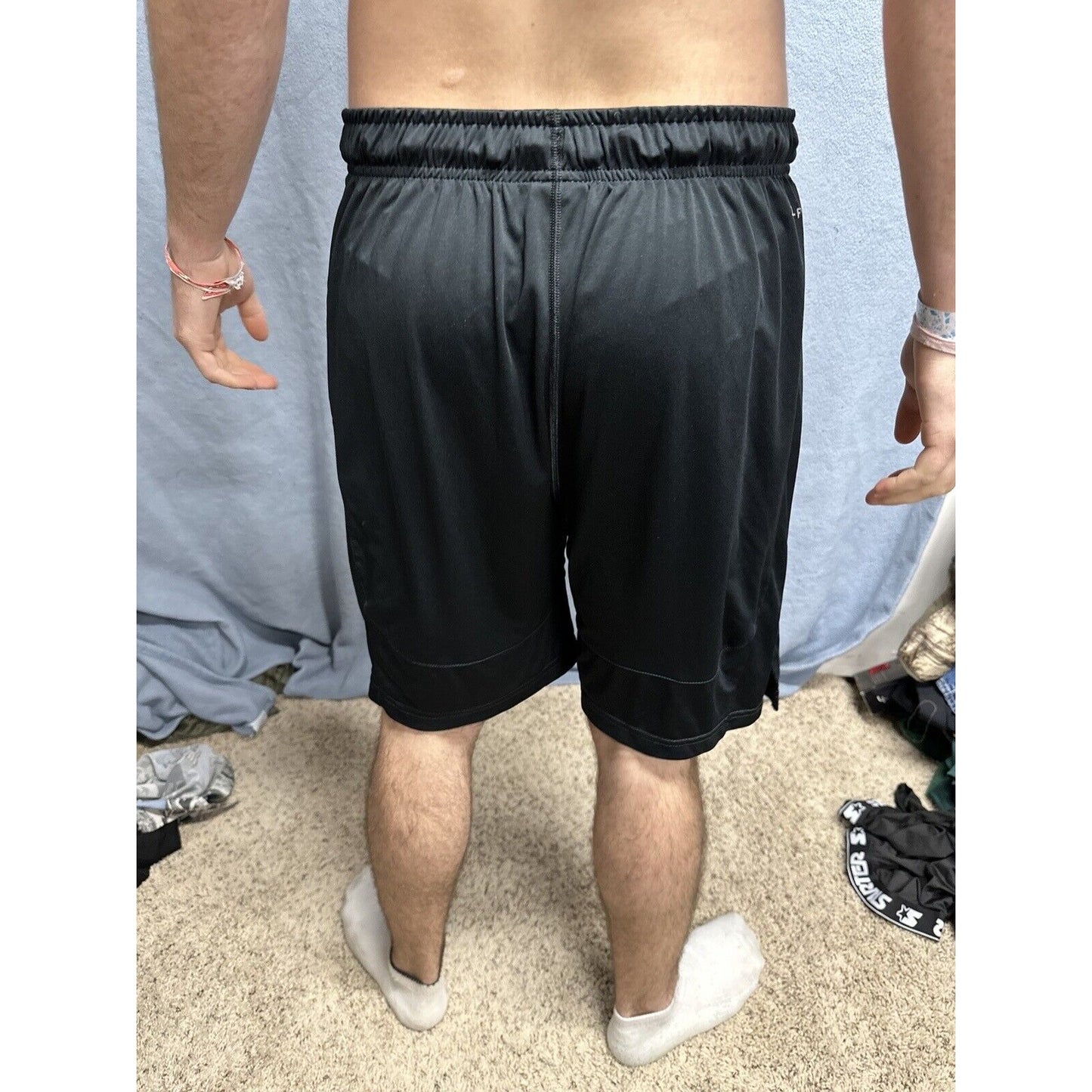 Men’s Nike Black XL Usafa Air Force Academy Football Shorts No Pockets