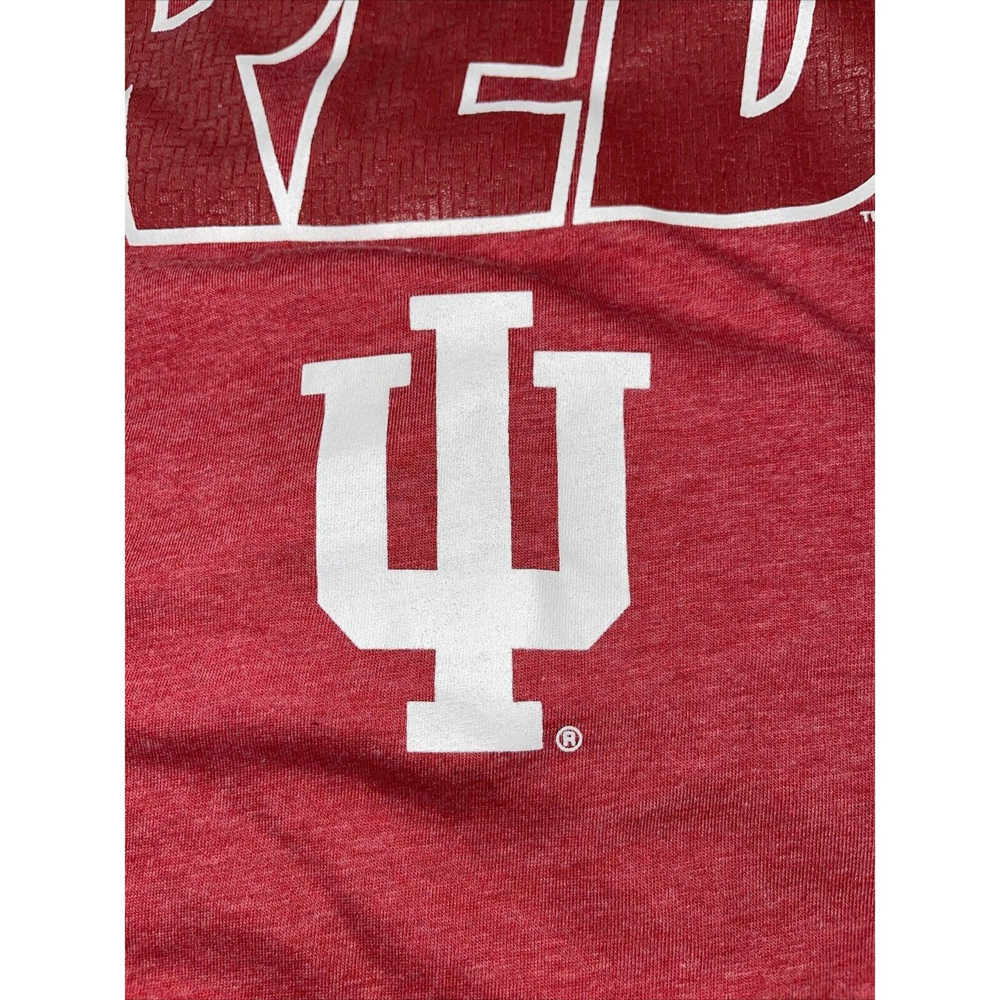 Men’s Go Big Red Indiana Hoosiers Large Shirt Section 101 knights