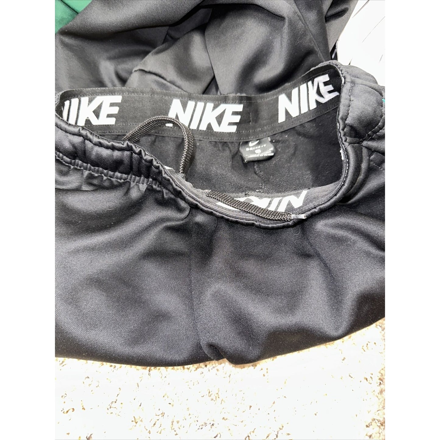 Men’s Black Nike Small Dri Fit Athletic Pants Sweat Pants With Pockets