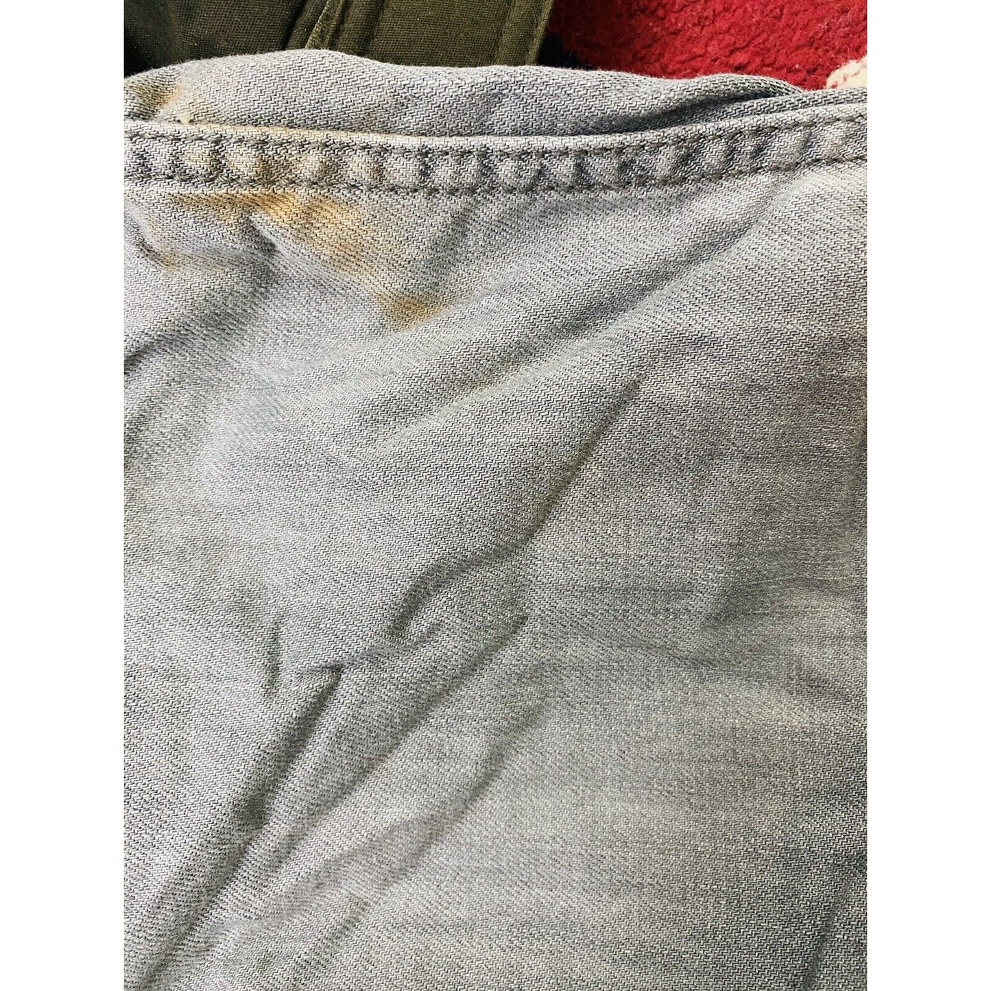 Men’s LEVI STRAUSS 505 Jeans Gray Straight Fit 34x34
