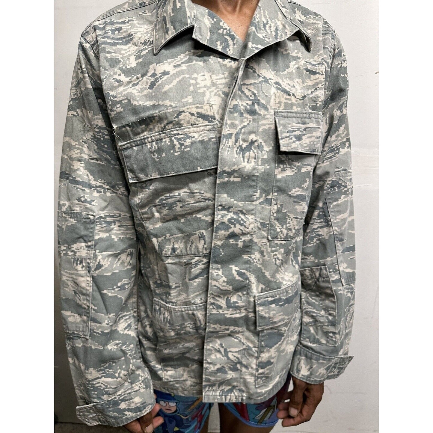 USAF Men’s Abu Airman Battle Uniform Civil Air Patrol 40R Top Blouse