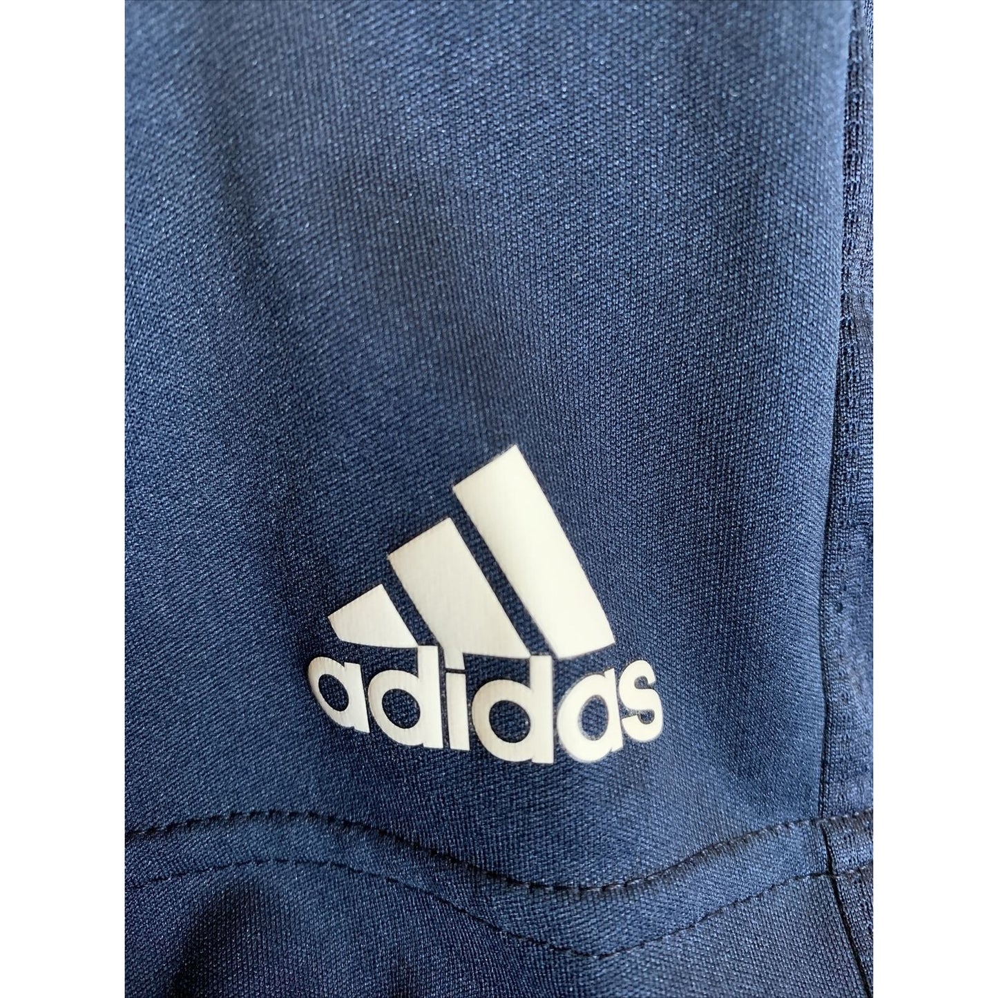 Mens Navy Blue Adidas Climalite Shorts Size L