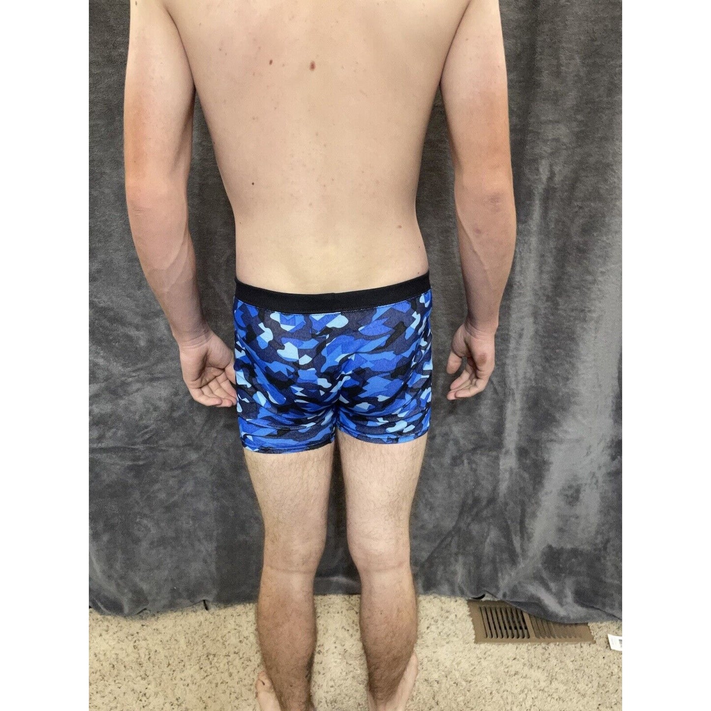 boy's XL hanes blue camo youth boxer brief