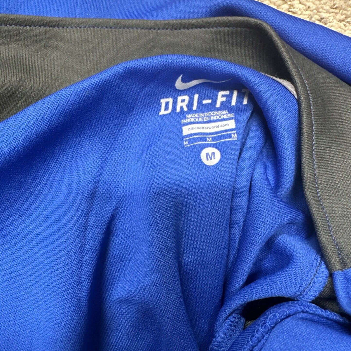 Men’s Blue USAFA Air Force Academy Falcons Zip Up Jacket nike dri fit medium