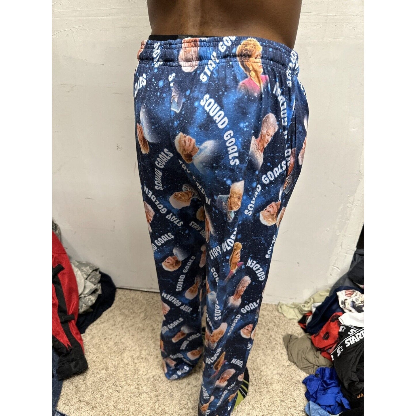 The Golden Girls Medium Lounge Pants Sleepwear Blue