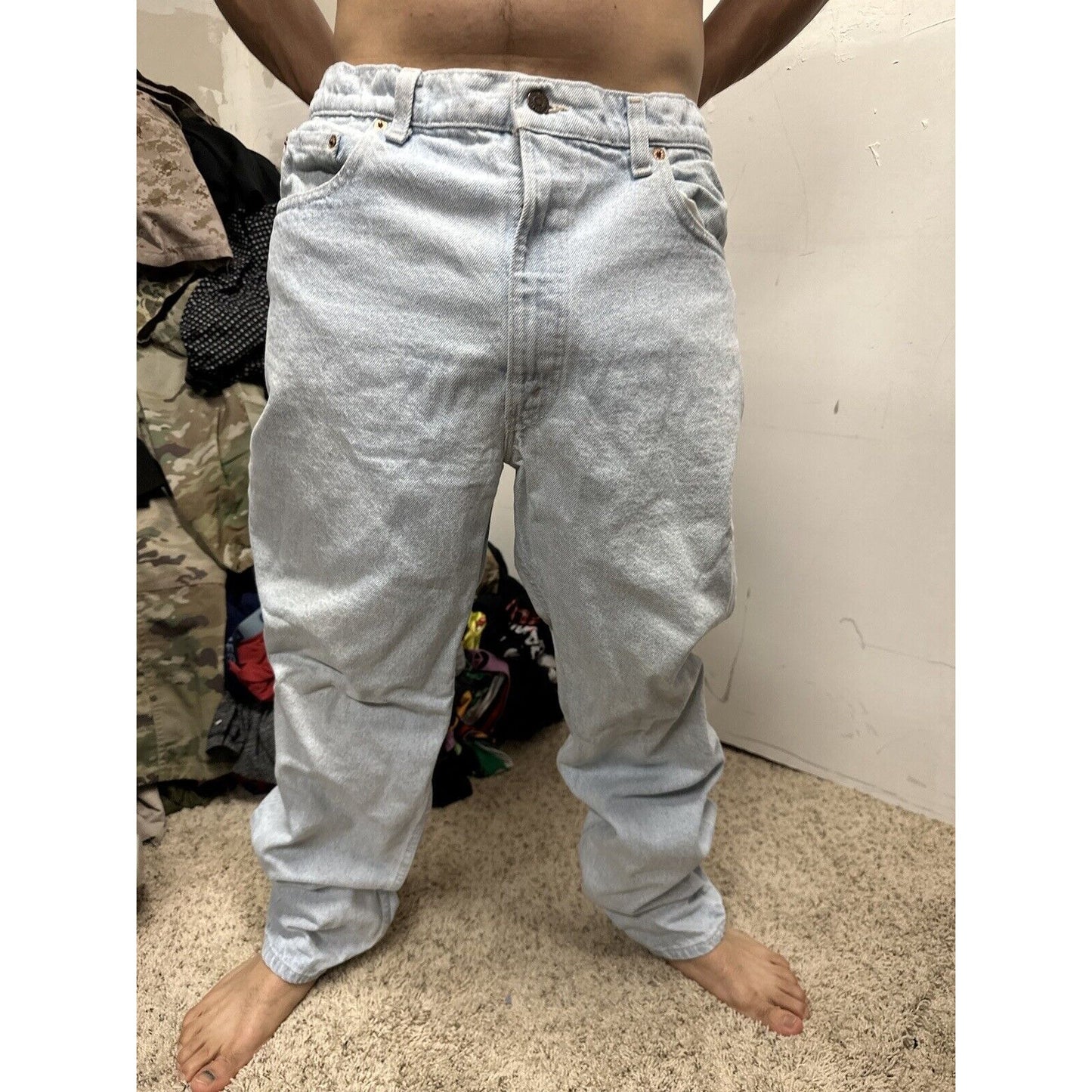 Men’s Light Blue Levi’s 550 38 X 32 Jeans