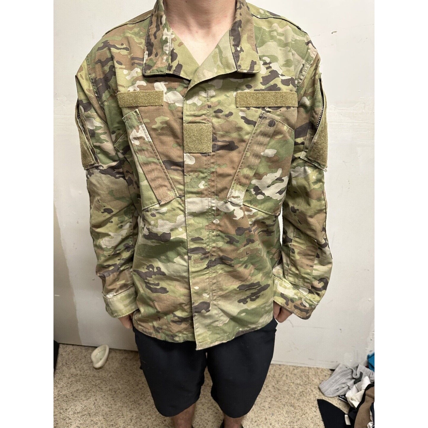 Men’s Medium Regular OCP Army Top Blouse Air Force USSF