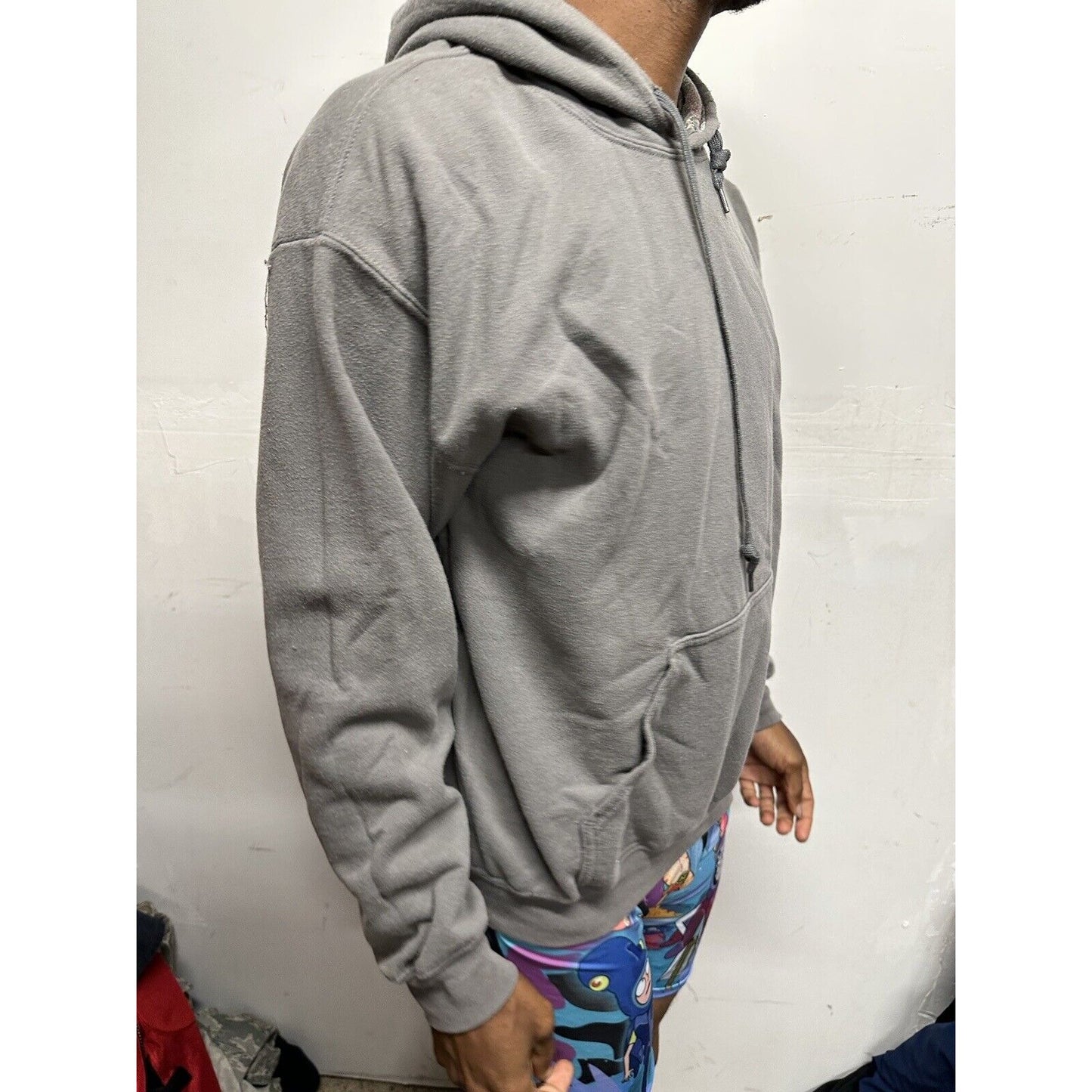 Men’s Mossy Oak Medium Gray Pullover Hoodie