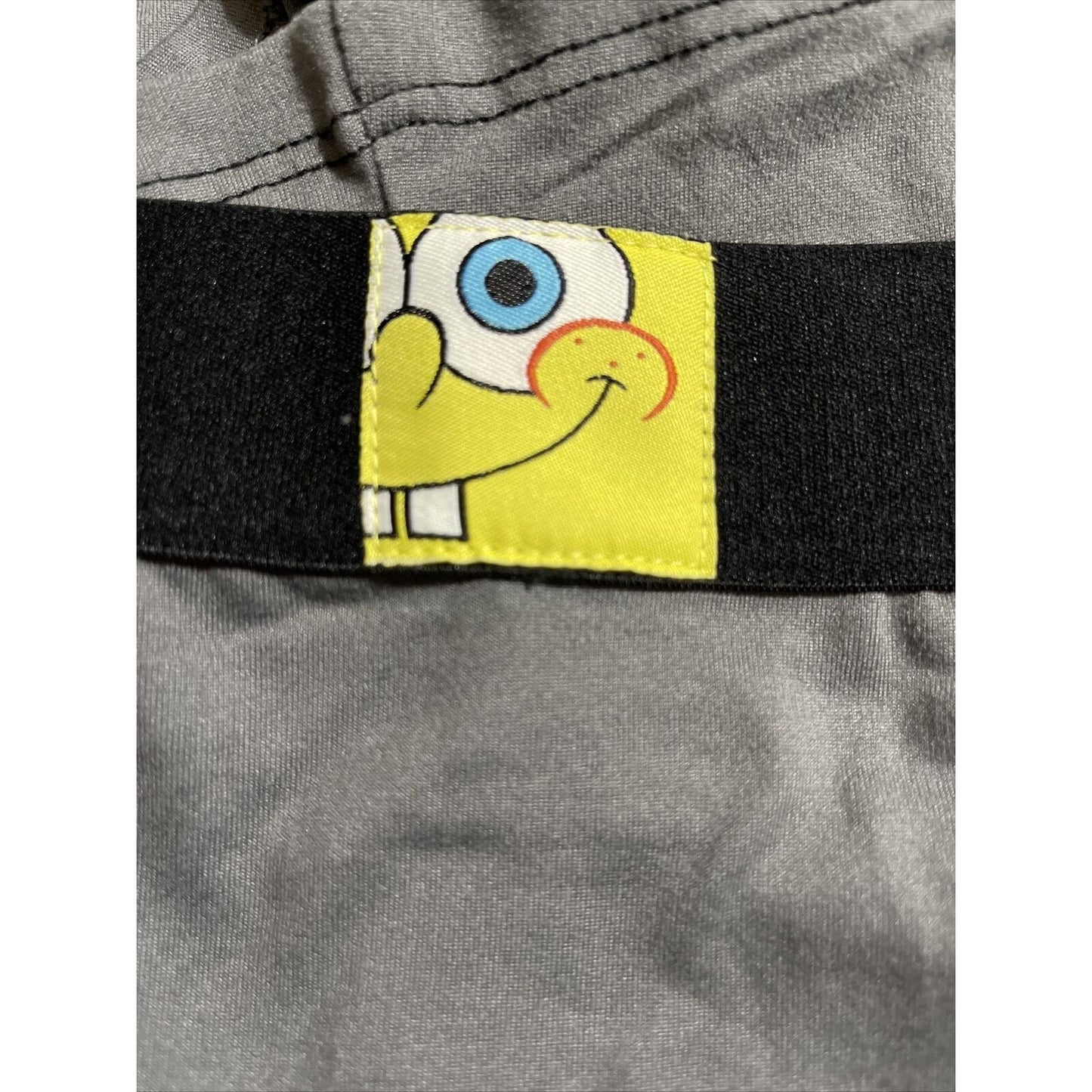 Men’s Crazy Boxer Spongebob Squarepants Size Medium Boxer Briefs Gray