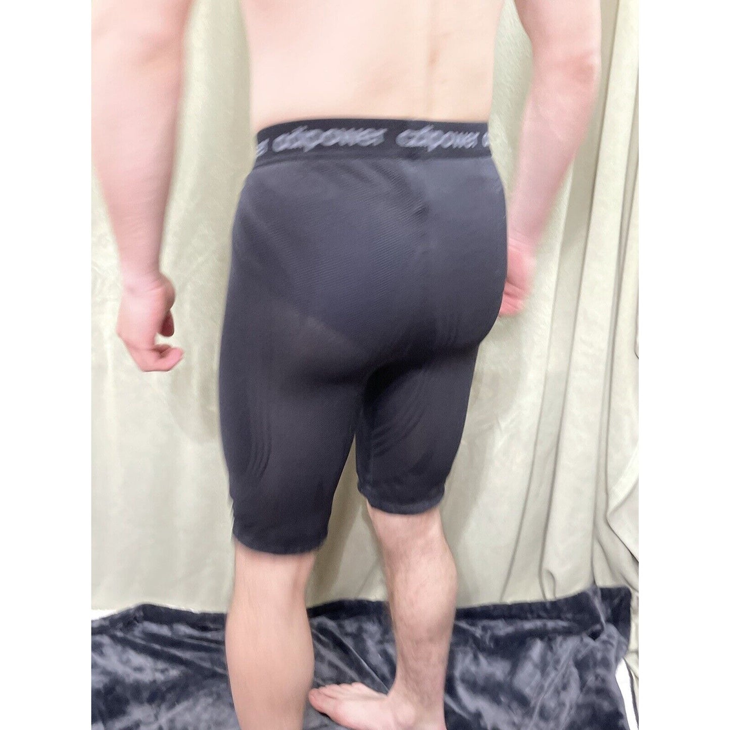 Adipower Adidas Men’s Black Compression Shorts Adidas Size XLT NBA