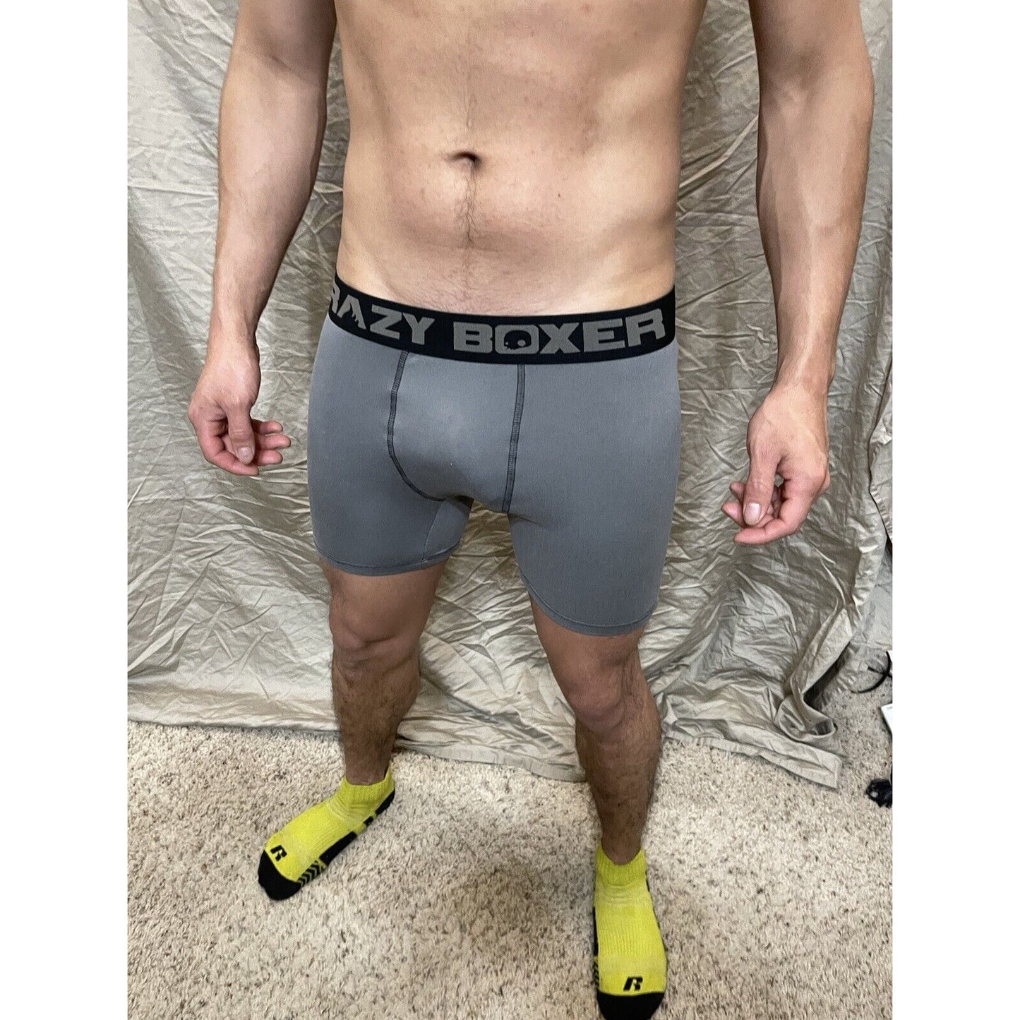 Men's XL crazy boxer gray toy story boxer brief