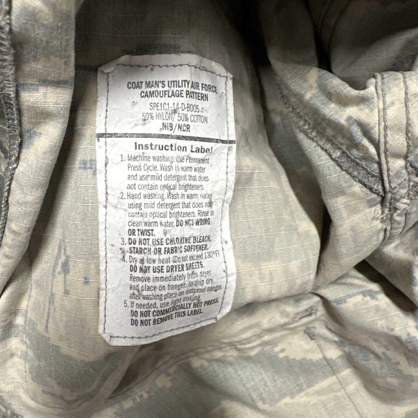 Men’s Airman Battle Uniform 40R Civil Air Patrol USAF Blouse Top
