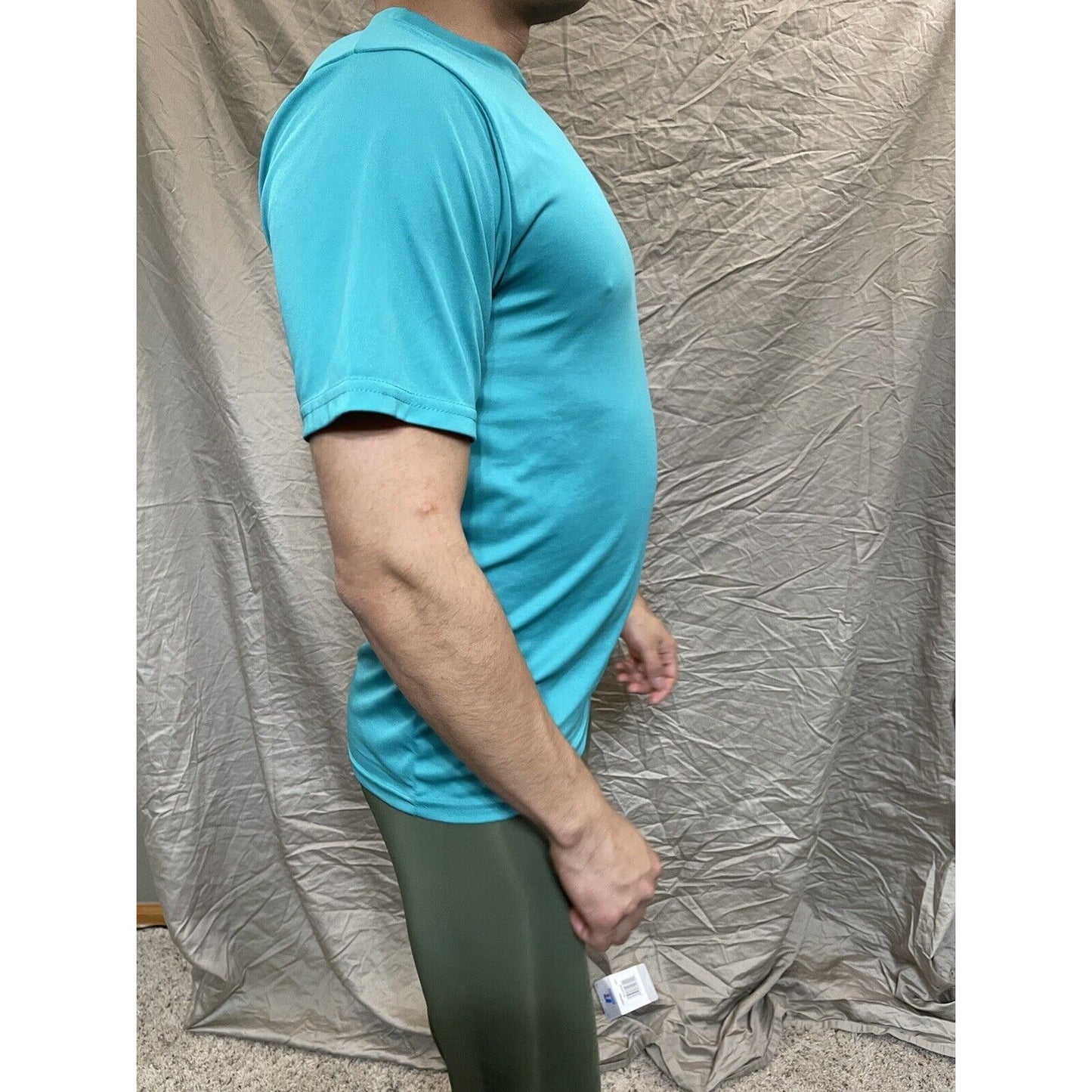 Men's Augusta Sportswear Moisture Management Athletic shirt teal adult Medium