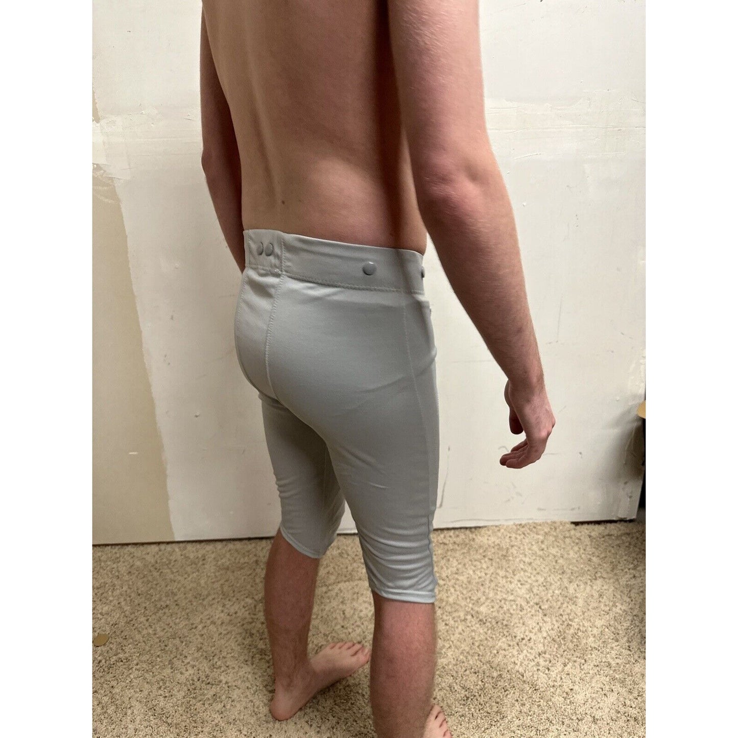 teen boys XXL russell athletic gray football pants