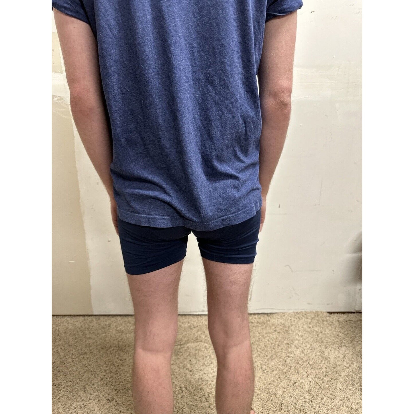 men’s hollister medium steel blue short sleeve tshirt