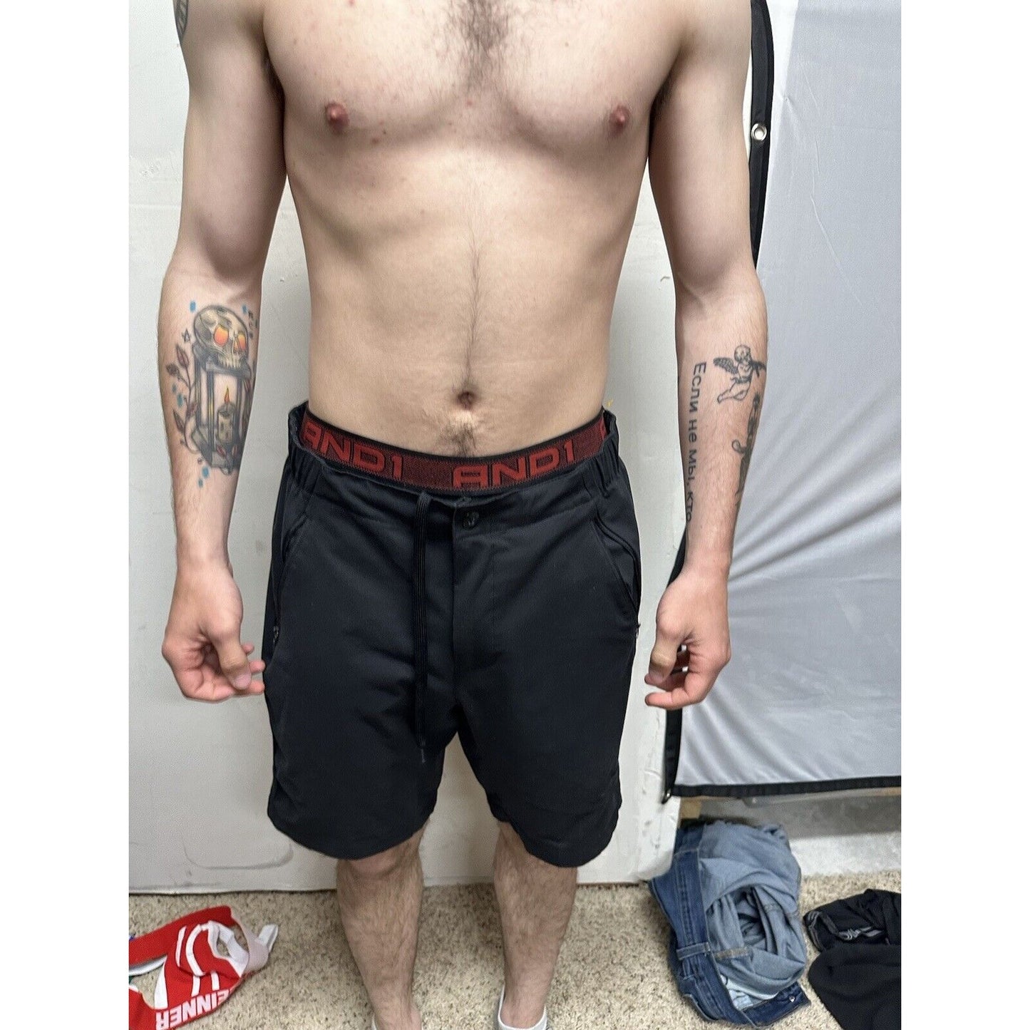Men’s Black Five Four Size 36 Shorts