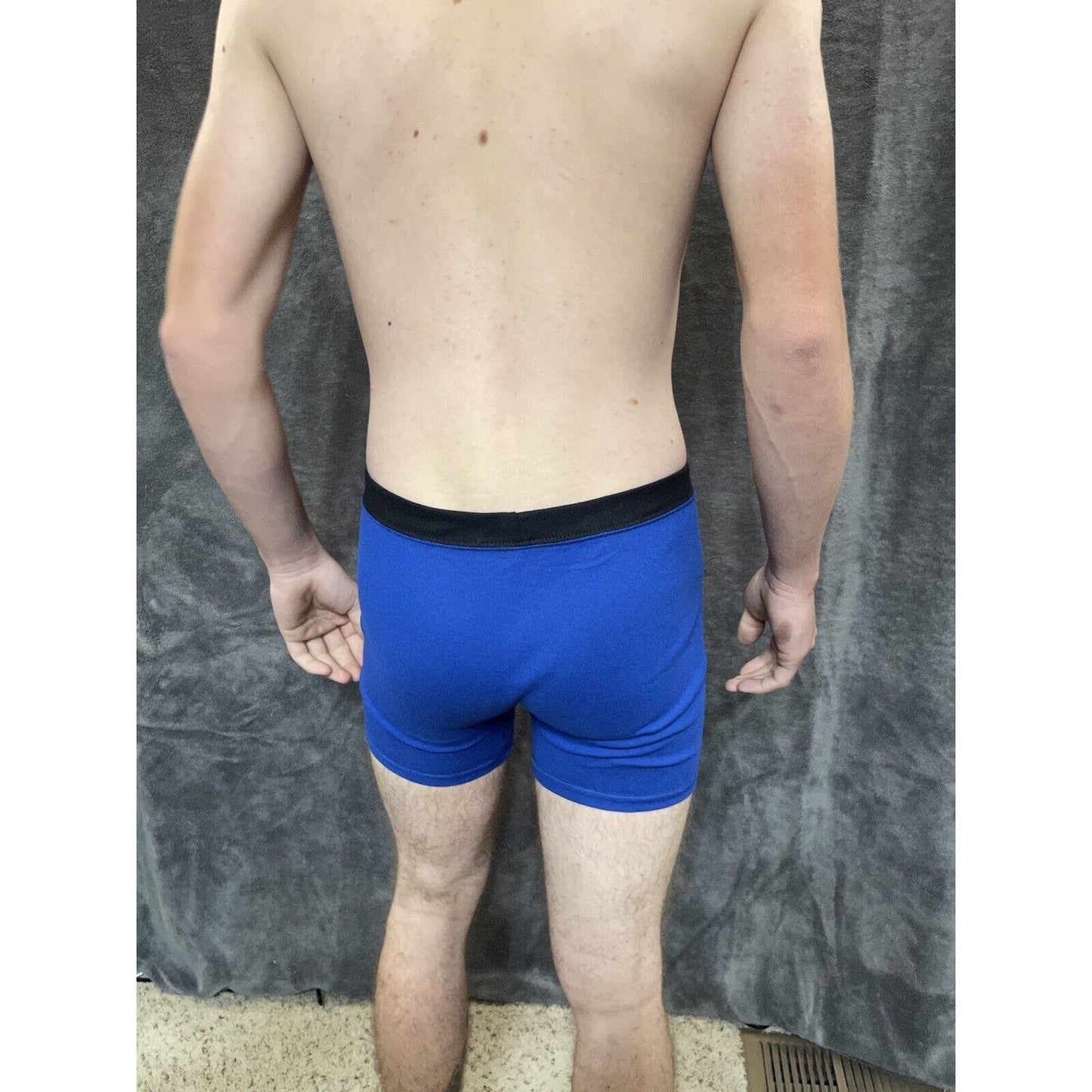 boy's youth XL royal blue hanes boxer brief
