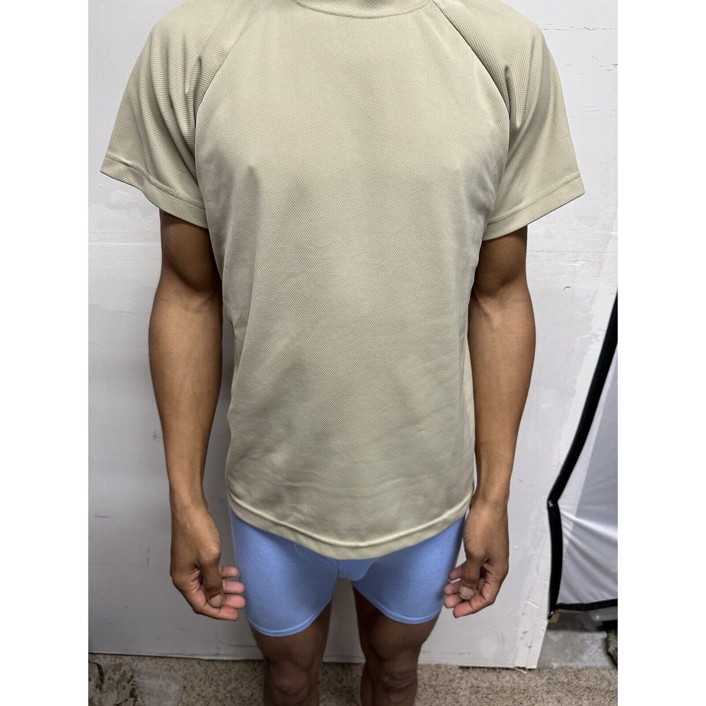 Men’s Dri-Duke Civil Air Patrol Military Tshirt Short Sleeve Desert Sand