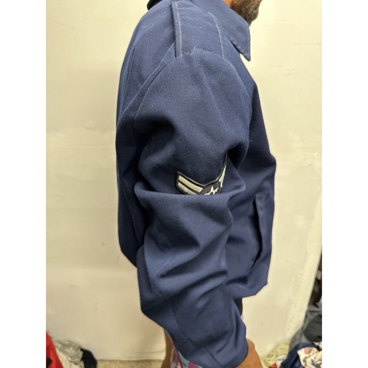 Men’s Air Force USAF Jacket Liner Missing DSCP 40XL Blues Uniform