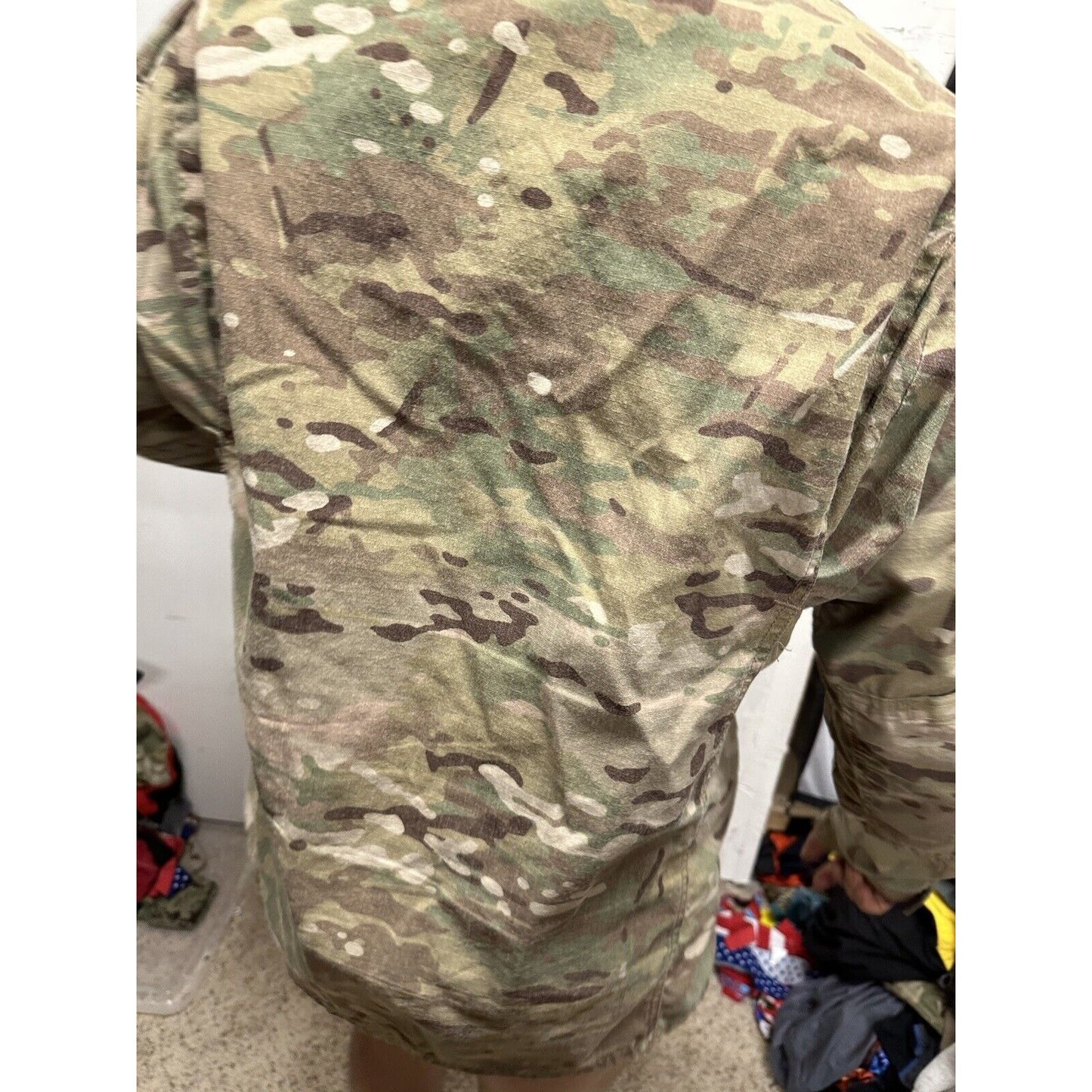 Men’s Medium Regular Ocp Flame Resistant Army Combat Uniform Top Blouse USAF