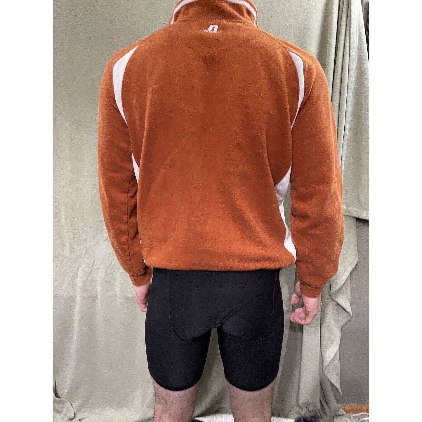 Russell Athletic Team Issue Small 1/4 Zip Harmony Longhorns