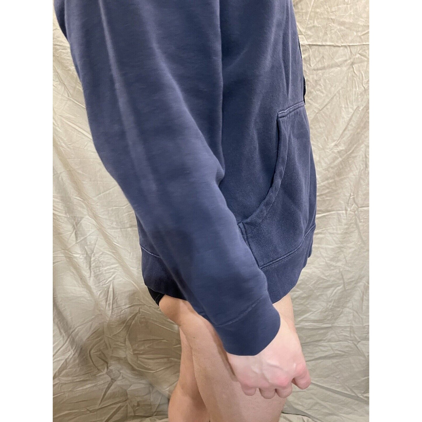 Men's AND1 XL blue pullover hoodie sweatshirt