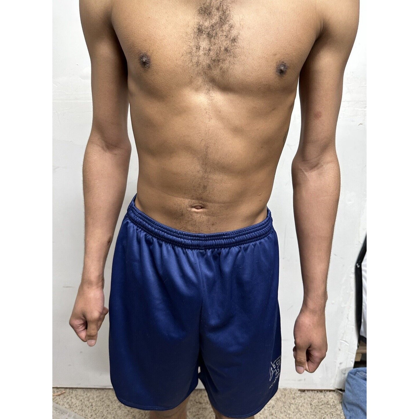 Men’s blue medium athletic usafa Air Force academy cadet shorts