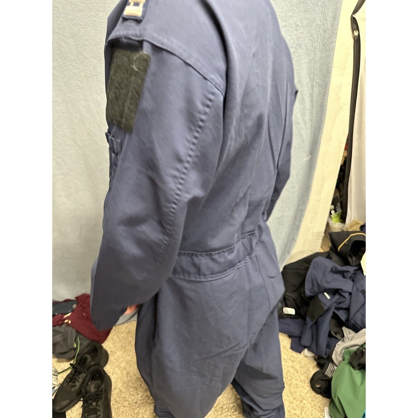 Men’s Dark Blue Strategic Air Command Missile Crew Coverall Uniform Suit O-3