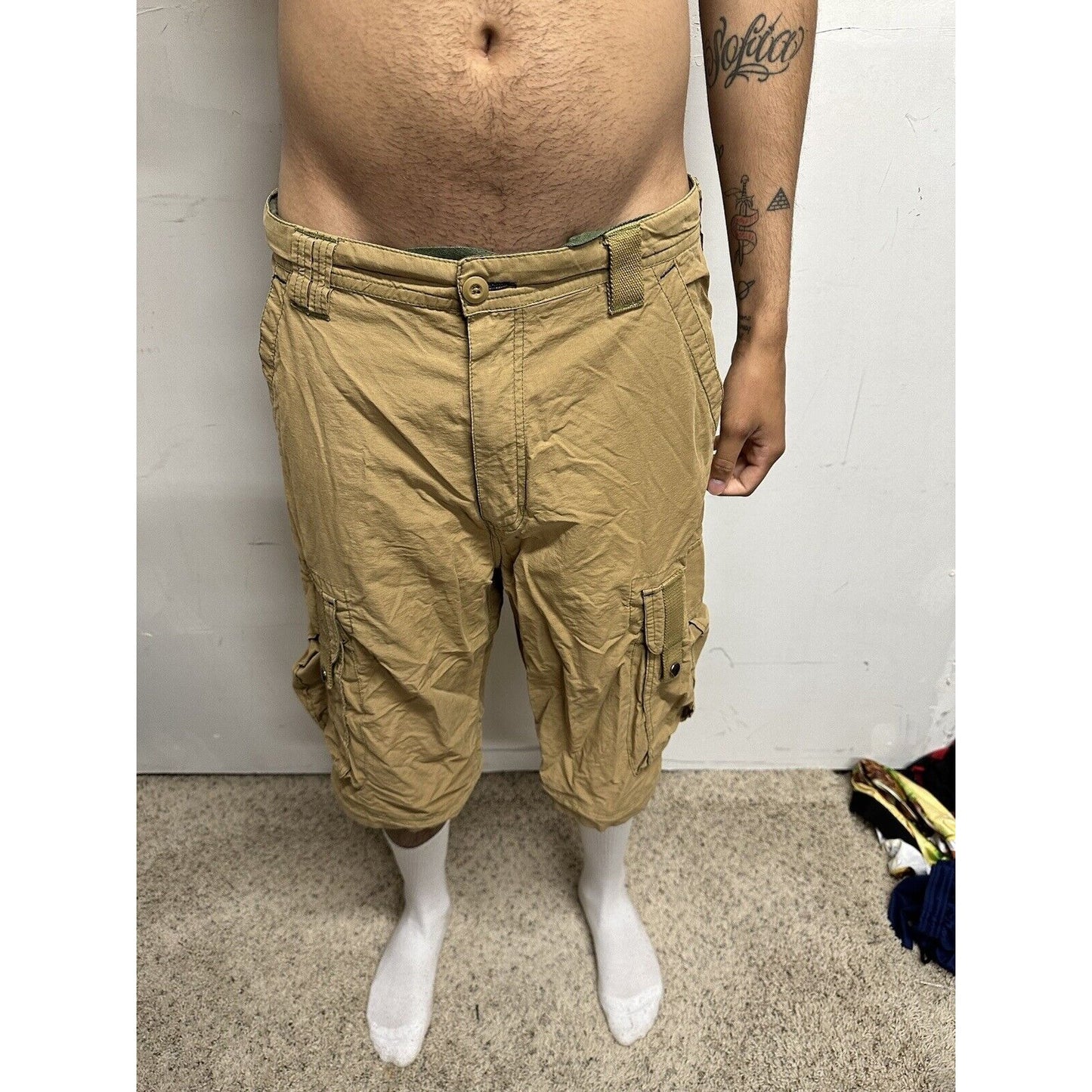 Men’s Brown Wear First Size 32 Shorts