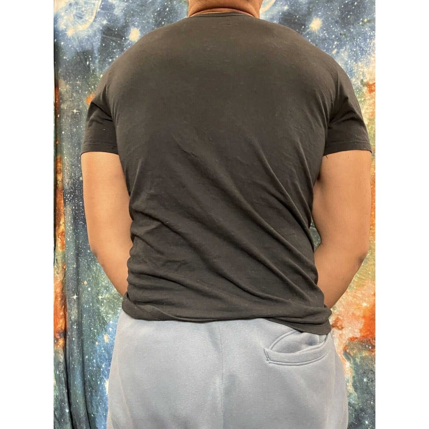 Nike Air Mens T-Shirt Athletic Short Sleeve Swoosh AIR Logo Graphic Gym Active