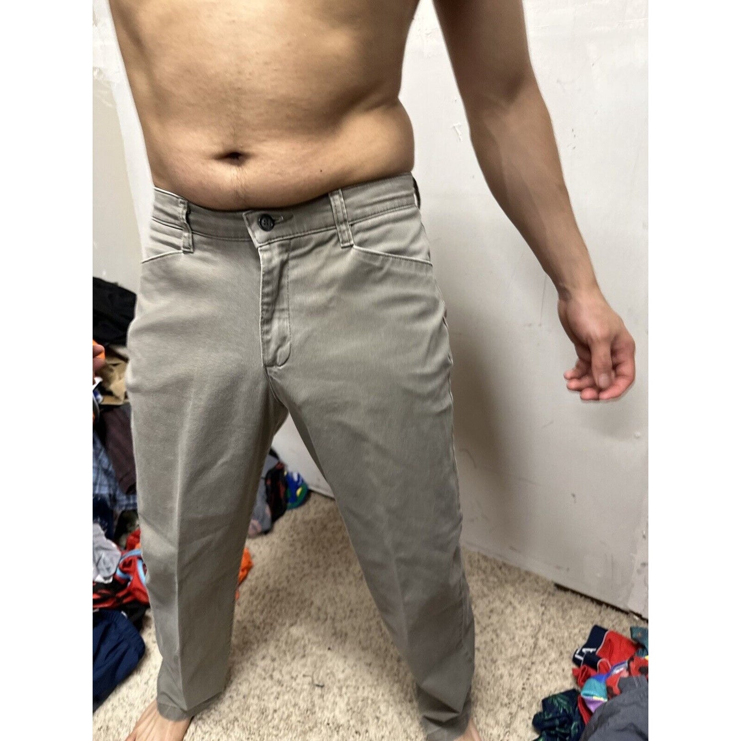 Men’s Lee At The Waist 8 Short Grey Pants perhaps women’s jeans?