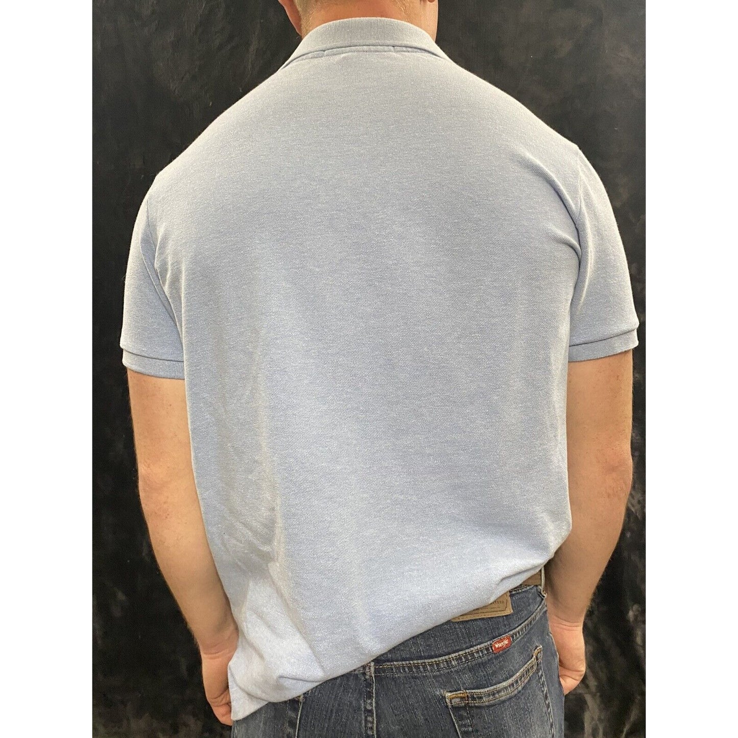 US Polo Assn. Men’s Medium Sky Blue Short Sleeves Polo Shirt
